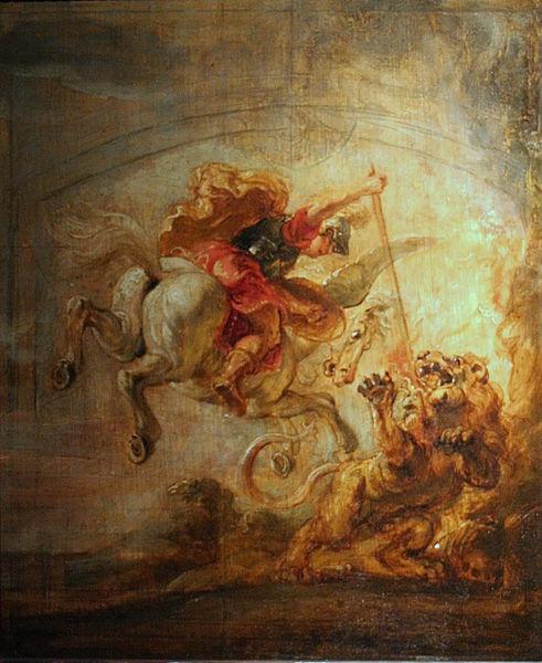 Peter Paul Rubens Bellerophon, Pegasus and Chimera oil painting image